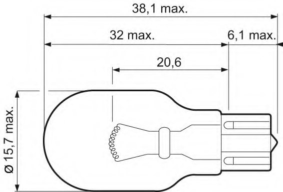 VALEO 032215 Bulb, indicator